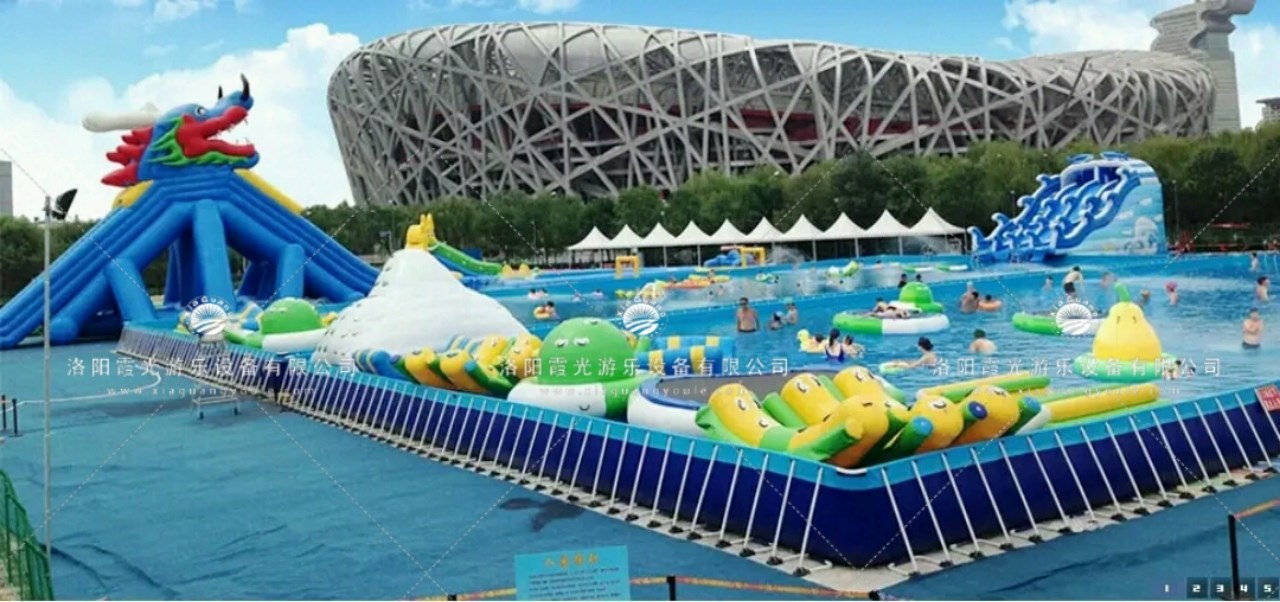 深圳大型支架泳池